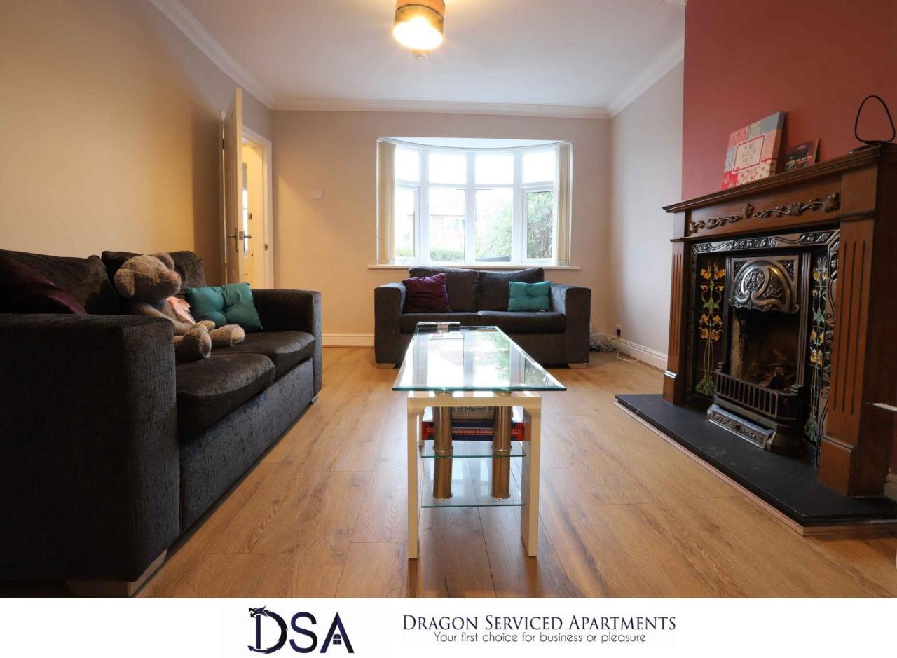 Solihull/NEC/Airport 3 BR Semi-detached House Birmingham Exterior foto
